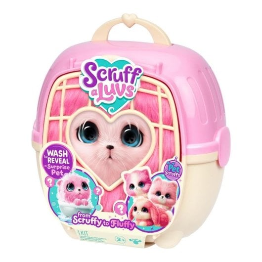 Peluche Moose Toys Scruff-A-Luvs Rosa 22 cm Interactivo