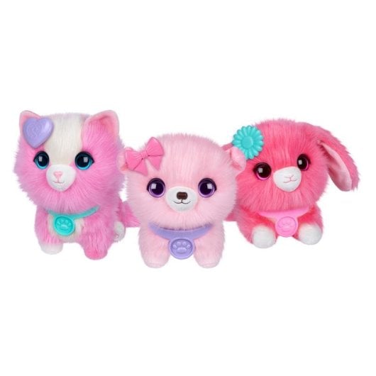 Peluche Moose Toys Scruff-A-Luvs Rosa 22 cm Interactivo