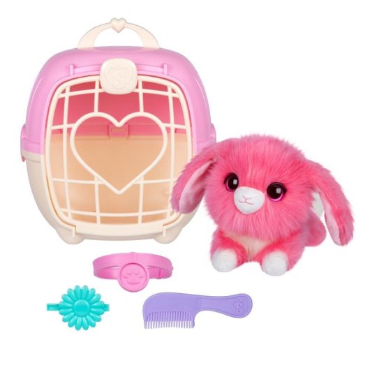 Peluche Moose Toys Scruff-A-Luvs Rosa 22 cm Interactivo