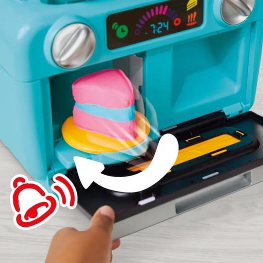 Set de Jogo Play-Doh Mi Hornito de Pasteles 18 Peças Multicolor