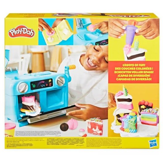 Set de Jogo Play-Doh Mi Hornito de Pasteles 18 Peças Multicolor