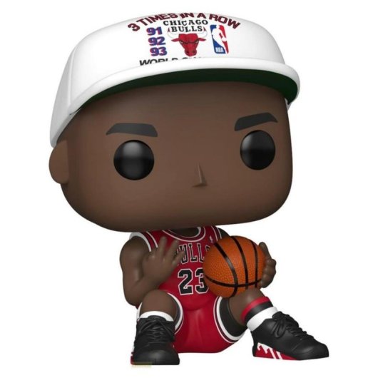 Figura Funko Pop! Michael Jordan 3 Times in a Row Coleccionable NBA