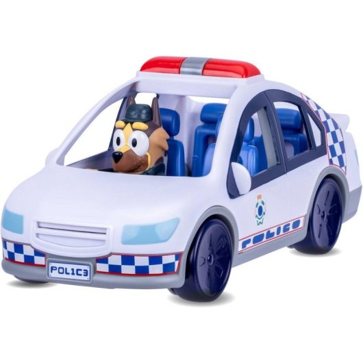 Set de juguetes Moose Toys Bluey Coche de Policía Multicolor