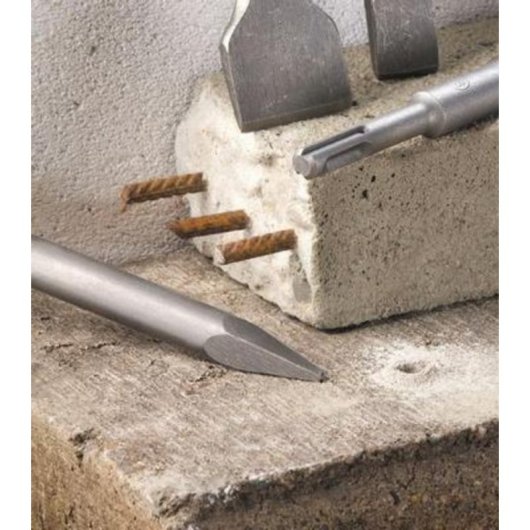 Juego de brocas y cinceles SDS Plus Einhell 10 piezas Gris