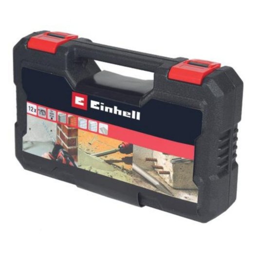 Juego de brocas y cinceles SDS Plus Einhell 10 piezas Gris