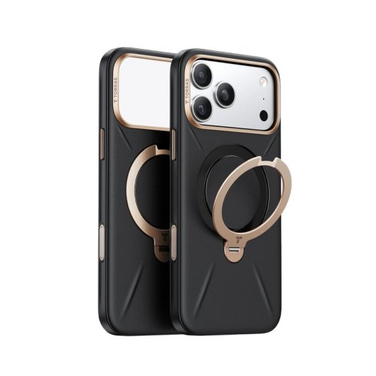 Torras Funda Ostand Spin Vegskin Series Iphone 17 Pro Negro