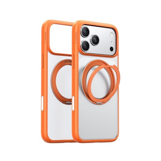 Torras Funda Ostand Pro Series Iphone 17 Pro Naranja