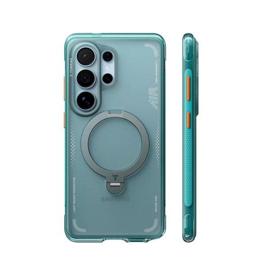 Torras Funda Ostand Spin Air Series Galaxy S26 Ultra Glacier Green