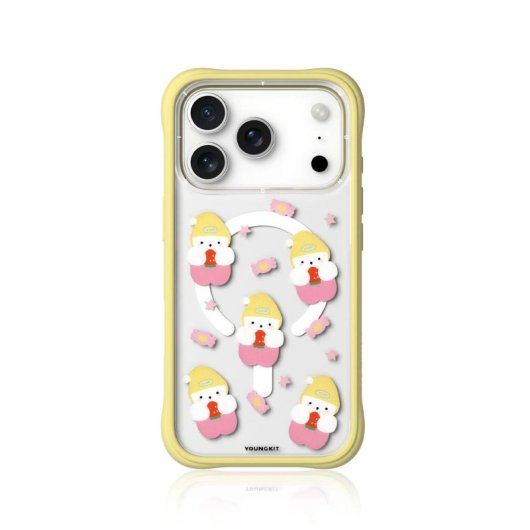 Youngkit Funda Para Iphone 17 Pro Max – Carcasa Magnética Ch Sweetheart Express Sweet Cottage, Diseño Ilustrado Y Ajuste Preciso