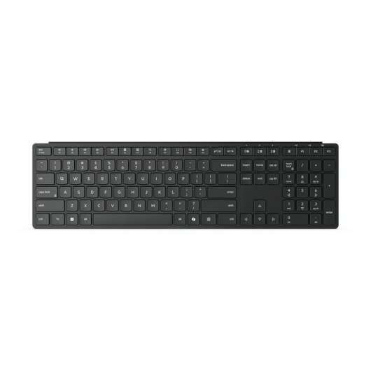 Teclado Lenovo 4Y41S04690 inalámbrico completo con conexión múltiple y resistente a derrames