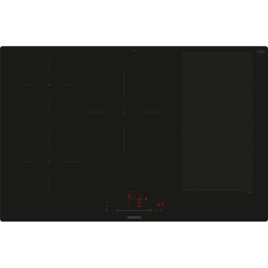 Placa de indução Siemens EX801HVC1E 80 cm 4 zonas Preto