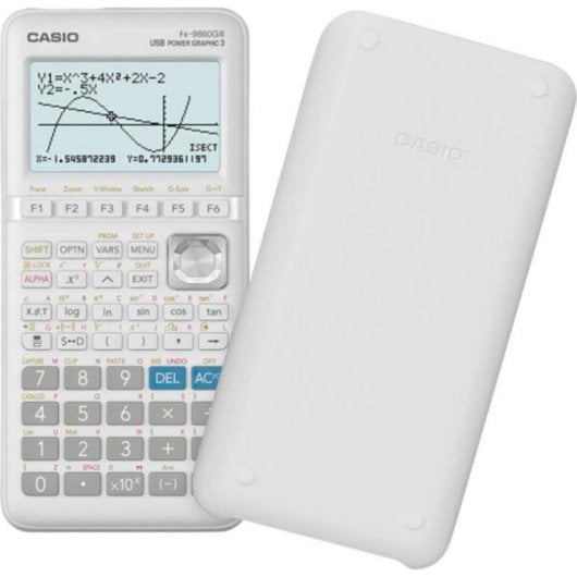 Calcolatrice grafica Casio fx-9860GIII 12 cifre USB Flash Bianca