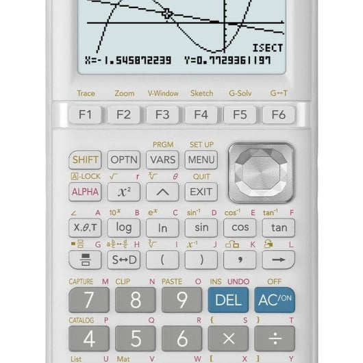 Calcolatrice grafica Casio fx-9860GIII 12 cifre USB Flash Bianca