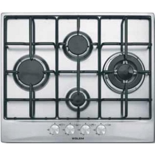 Gaskochfeld Glem GT645IX 60 cm 4 Zonen Edelstahl