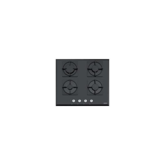 Placa de gás Franke FHNS 604 4G BK C 4 zonas 59 cm integrada vidro negro
