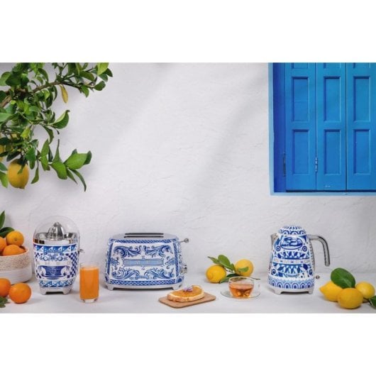 Exprimidor de cítricos Smeg CJF01DGBEU 70 W Blu Mediterraneo