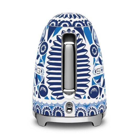 Tetera Eléctrica Smeg KLF03DGBEU 1,7 L 2400 W Azul Blanco Acero Inoxidable