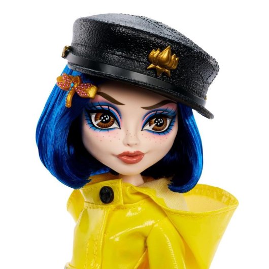 Muñeca Monster High Skullector Coraline 30 cm Tela Plástico Multicolor