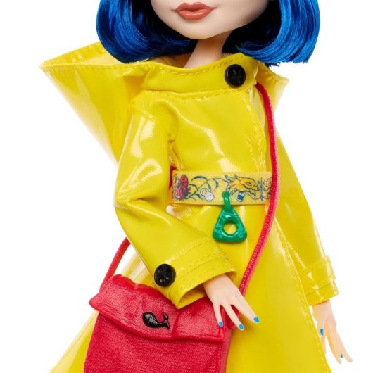 Muñeca Monster High Skullector Coraline 30 cm Tela Plástico Multicolor