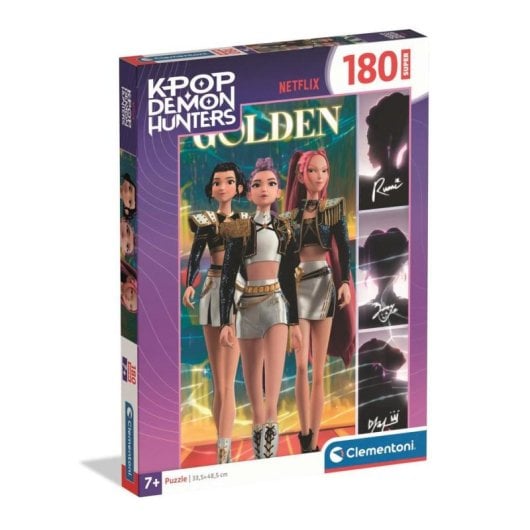 Puzzle Clementoni Supercolor K-POP Demon Hunters 180 piezas