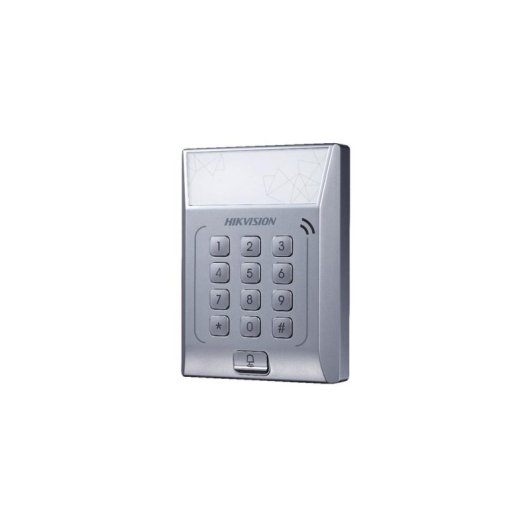 Control de Acceso Hikvision DS-K1T801E Teclado y Tarjeta 3.000 Usuarios Vibrador