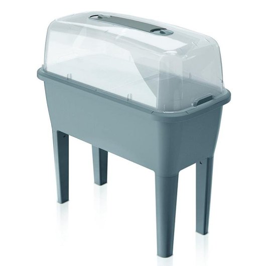 Jardinera Independiente Prosperplast Respana Gris 52 L