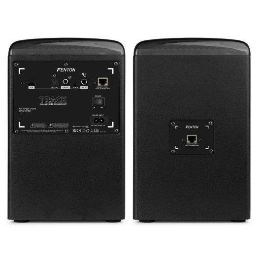 Altavoces Fenton Track 2.0 Inalámbricos y alámbricos 120W con karaoke y LED