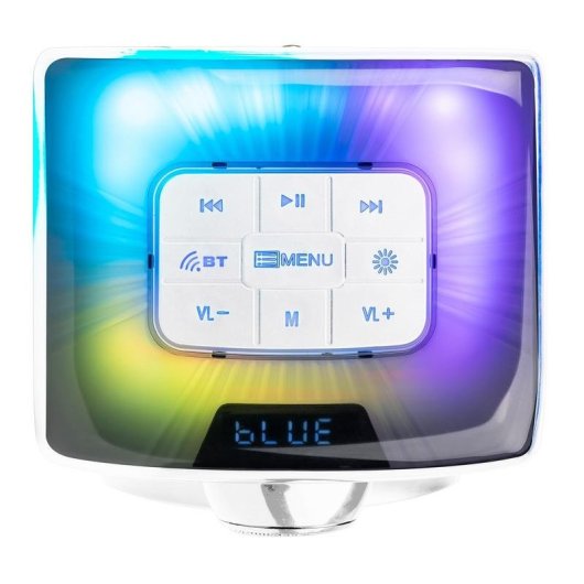 Altavoces Fenton Karaoke 2.0 Bluetooth 120W con micrófono y LED multicolor