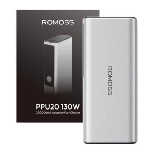Powerbank Romoss PPU20 20000mAh 130W Plata
