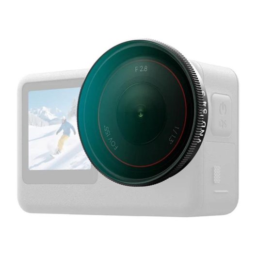 Filtro Telesin CPL VND8 UV para DJI Osmo Action 6 (3 piezas)