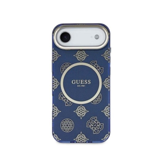Funda für Smartphone Guess Harte Multilogo Blau Schutzhülle für iPhone Air