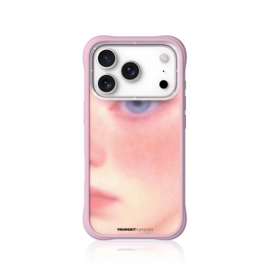 Youngkit Funda Para Iphone 17 Pro – Carcasa Magnética Ch Authentic The Girl’s Gaze, Diseño Ilustrado Y Ajuste Preciso