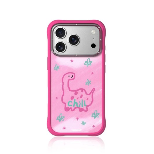 Youngkit Funda Para Iphone 17 Pro Max – Carcasa Magnética Ch Marshmallow Flower Dino, Diseño Ilustrado Y Ajuste Preciso