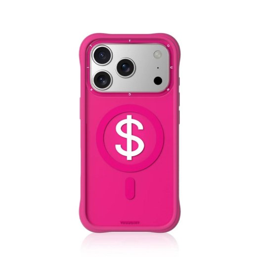 Youngkit Funda Para Iphone 17 Pro Max – Carcasa Magnética Ch3 Lucky Money Rosa Rich Pink, Diseño Gráfico Y Ajuste Preciso