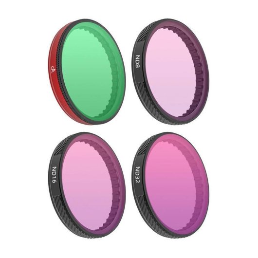 Filtro Sunnylife CPL+ND8+ND16+ND32 per DJI Osmo Action 5 Pro/4/3