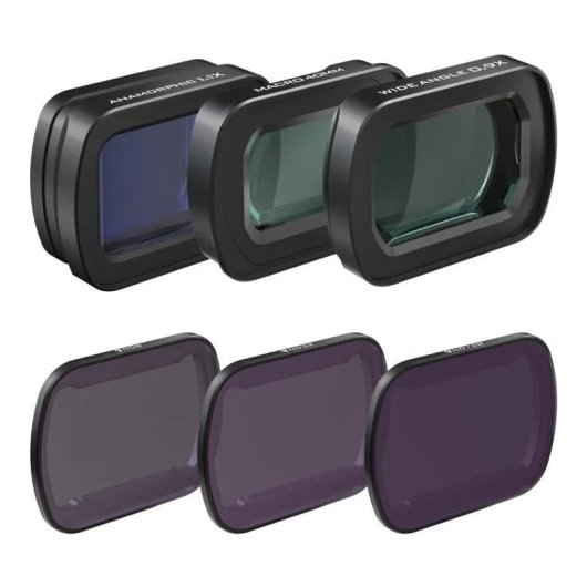 Kit de lentilles et filtres Freewell pour DJI Osmo Pocket 3