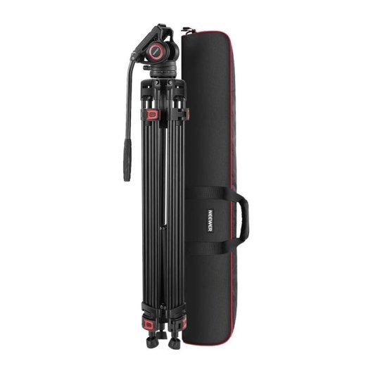 Tripé de Vídeo Neewer TP74 com Cabeçalho Fluido 8 kg