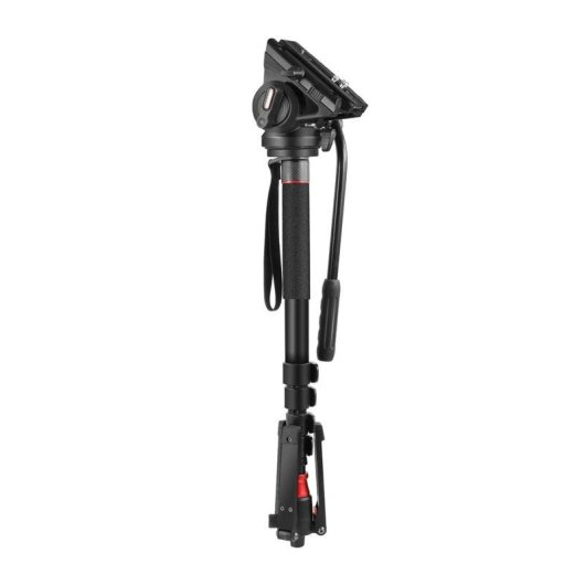 Monopod Neewer GM76 179 cm con cabeza de fluido y trípode