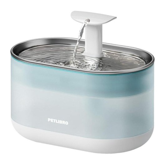 Fuente de agua para mascotas Petlibro Capsule Smart 2,1 L silenciosa 4 filtros