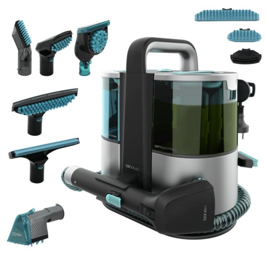 Aspirador de Estofos Cecotec Conga 6000 Carpet&Spot Clean XL Pro 600W 14 kPa