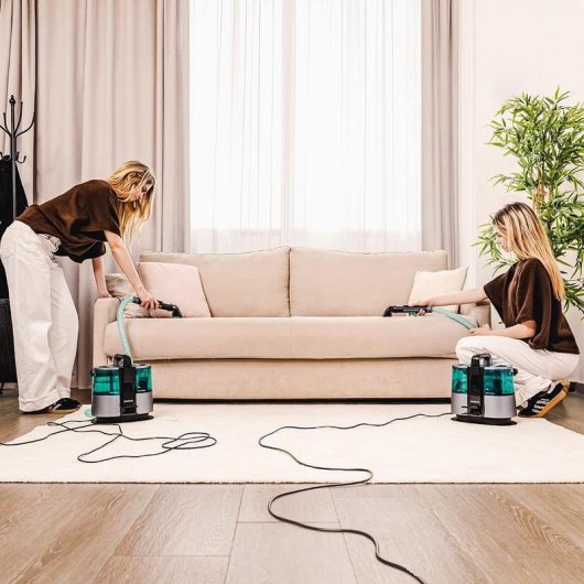 Aspirador de Estofos Cecotec Conga 6000 Carpet&Spot Clean XL Pro 600W 14 kPa