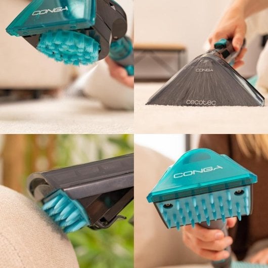 Aspirador de Estofos Cecotec Conga 6000 Carpet&Spot Clean XL Pro 600W 14 kPa