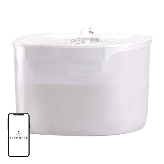Fuente de agua para mascotas Petoneer Fresco EzGo Smart 2L WiFi Bluetooth