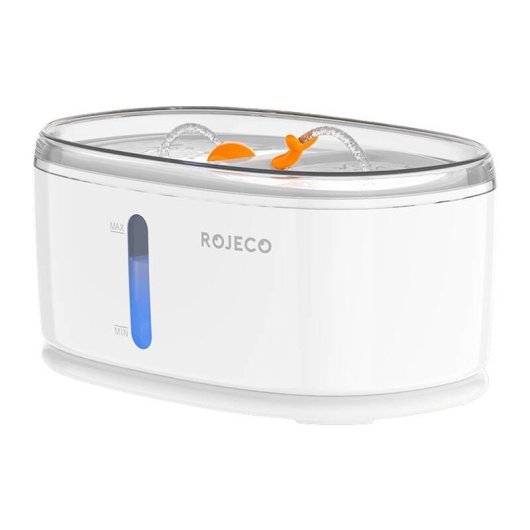 Fuente de agua para mascotas Rojeco Wireless 2,5L RYSJ-13