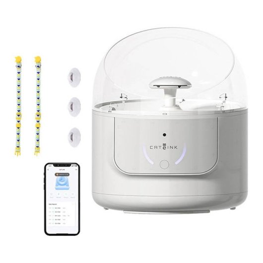 Bebedero Inteligente para Mascotas Catlink Pure Wi-Fi 2,3 L Blanco