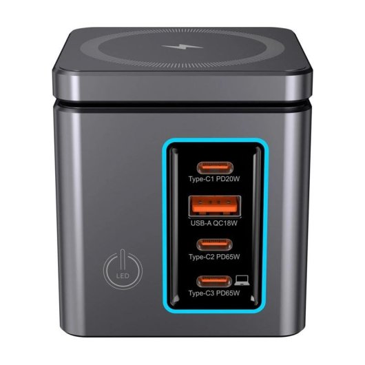 Carregador Blitzwolf BW-i113 Max GaN 105W USB-A 3xUSB-C
