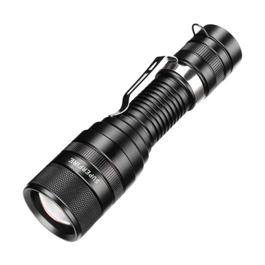 Linterna Superfire F5 1100 lúmenes USB