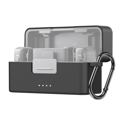 Funda protectora Puluz PU716B para DJI Mic 2 negra