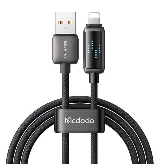 Cable USB-A a Lightning Mcdodo CA-5250 con LED 1,2 m
