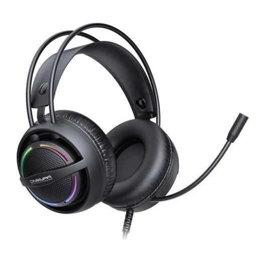 Kopfhörer ONIKUMA X88 mit USB-Kabel und 3,5 mm Klinke Gaming, Mikrofon Geräuschunterdrückung RGB schwarz